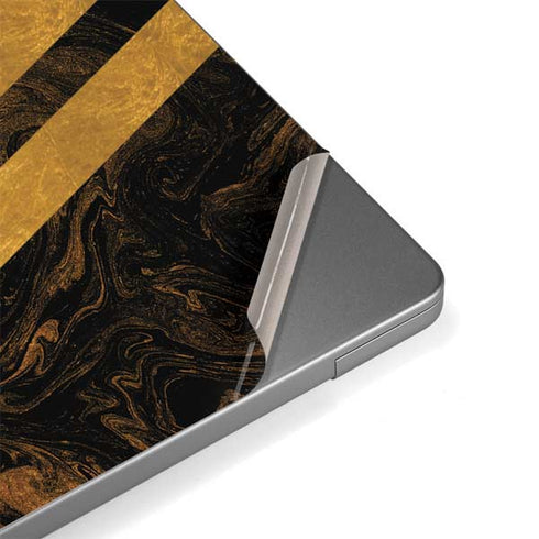 Striped Marble MacBook Pro 14in (2021-24) Skin