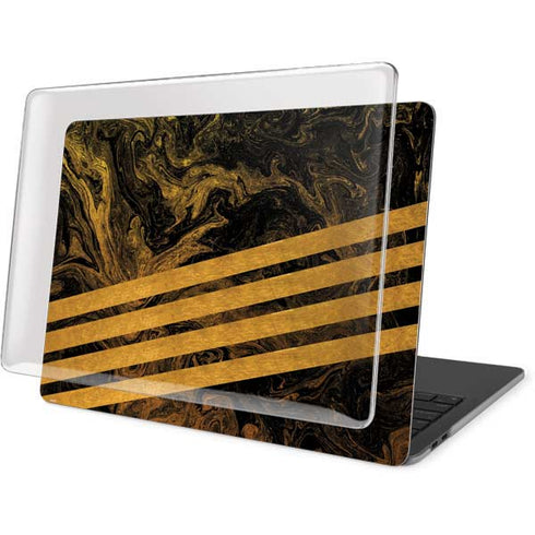 Striped Marble MacBook Pro 15in (2016-19) Case plus Skin