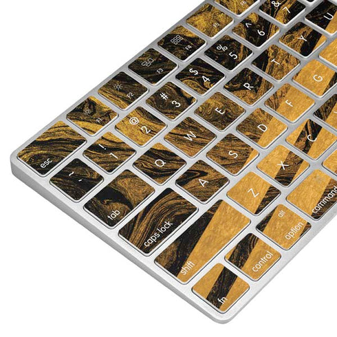 Striped Marble Magic Keyboard Skin