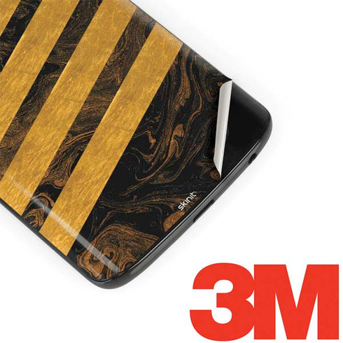 Striped Marble Moto G6 Skin