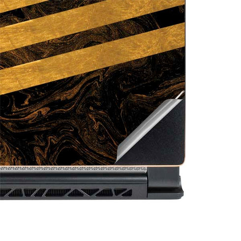 Striped Marble MSI GS65 Stealth Laptop Skin