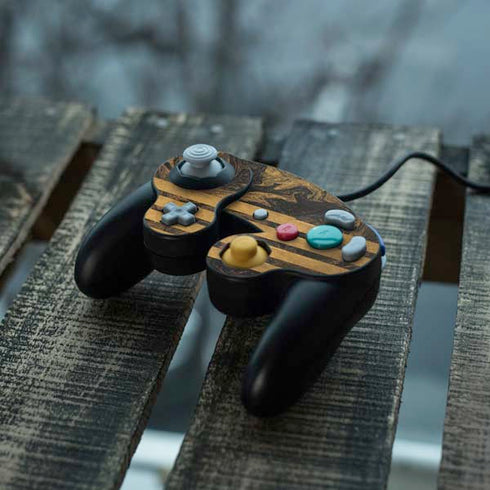 Striped Marble Nintendo GameCube Controller Skin