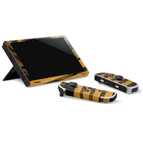 Striped Marble Nintendo Switch OLED (2021) Skin