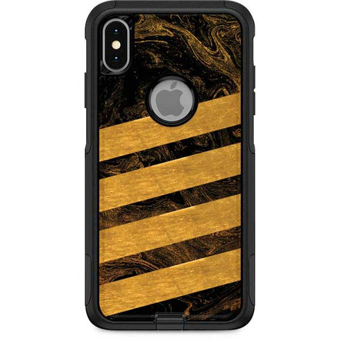 Striped Marble Otterbox Commuter iPhone Skin