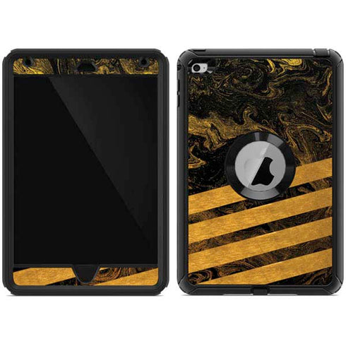 Striped Marble Otterbox Defender iPad Skin