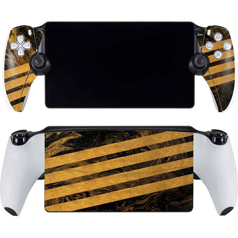 Striped Marble PlayStation Portal Remote Player Skin