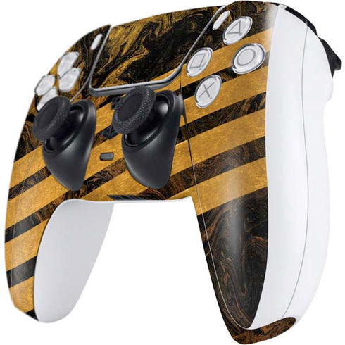 Striped Marble PS5 Controller Skin