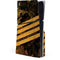Striped Marble PS5 Slim Disk Console Skin