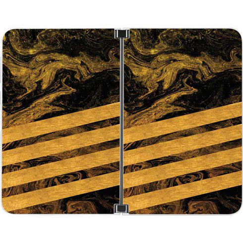 Striped Marble Surface Duo Skin