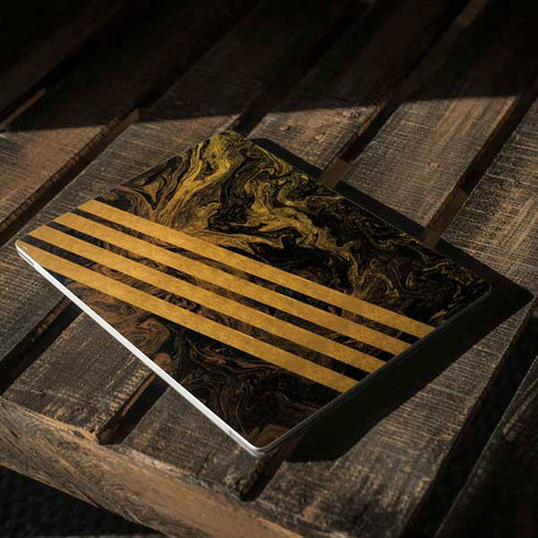 Striped Marble Surface Laptop 2 Skin