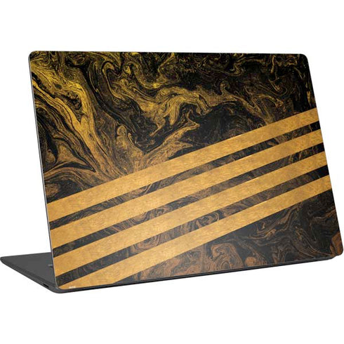 Striped Marble Surface Laptop 4 15in Skin