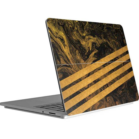 Striped Marble Surface Laptop Studio Skin
