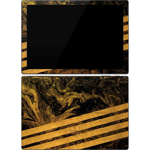 Striped Marble Surface Pro 7 Skin