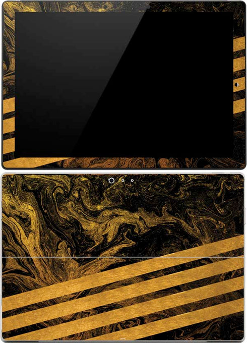 Striped Marble Surface Pro (2017) Skin