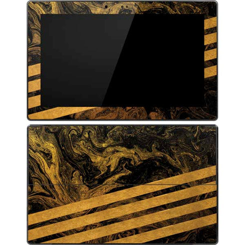 Striped Marble Surface Pro Tablet Skin