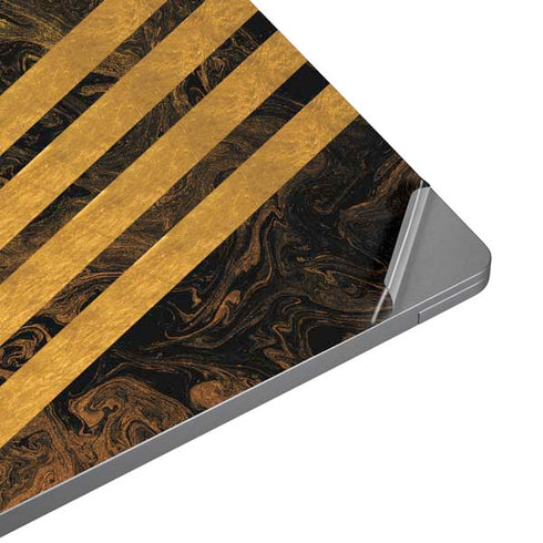 Striped Marble Universal Laptop 15in (12.2 x 8.8in) Skin