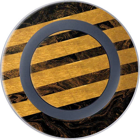 Striped Marble Wireless Charger Skin