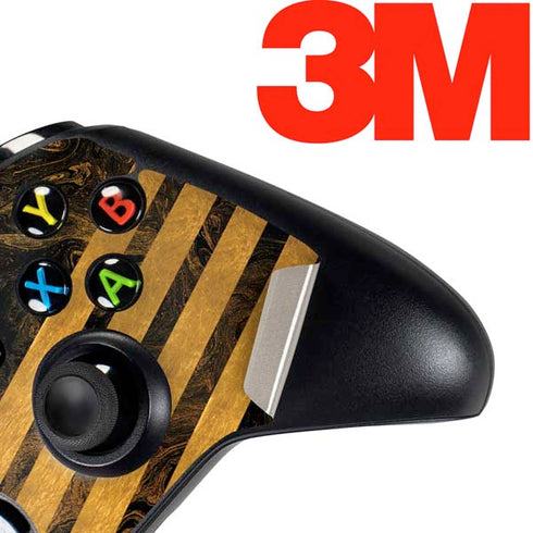 Striped Marble Xbox One Controller Skin