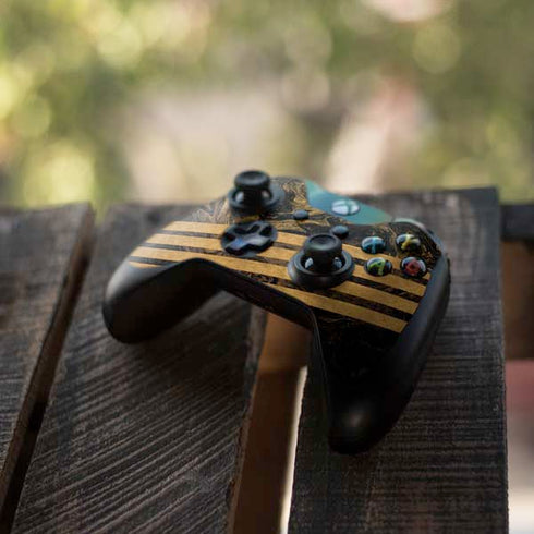 Striped Marble Xbox One Controller Skin