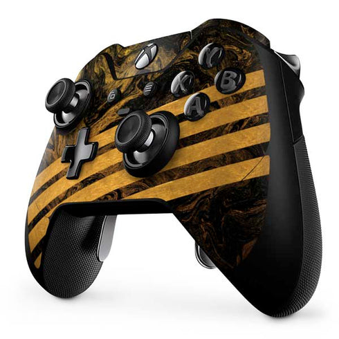 Striped Marble Xbox One Elite Controller Skin