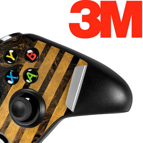 Striped Marble Xbox One S Controller Skin