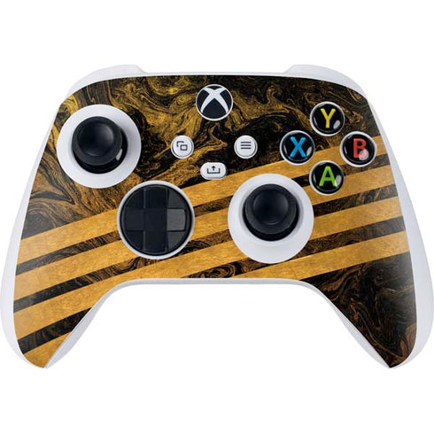 Striped Marble Xbox Series S Controller Skin