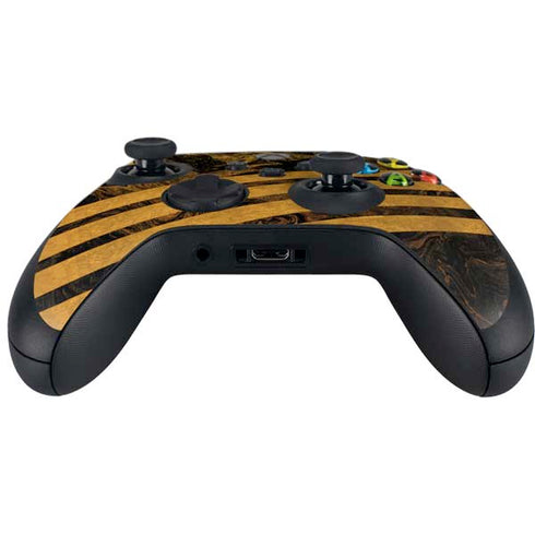 Striped Marble Xbox Series X Controller Skin