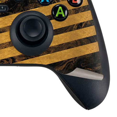 Striped Marble Xbox Series X Controller Skin