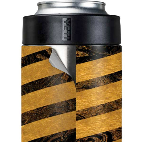 Striped Marble Yeti Colster Can Insulator Skin