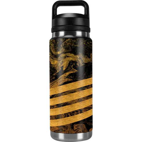 Striped Marble YETI Rambler 26oz Bottle Skin