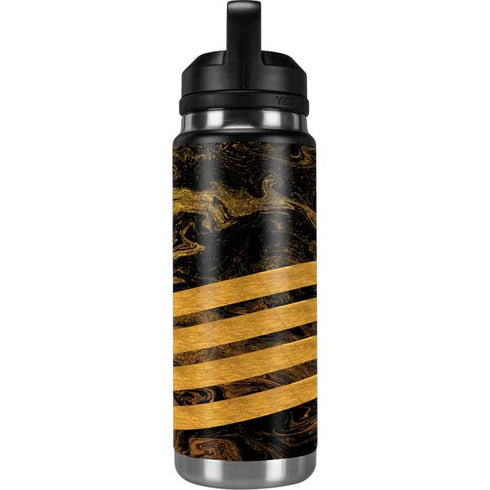 Striped Marble YETI Rambler 26oz Bottle Skin