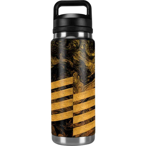 Striped Marble YETI Rambler 26oz Bottle Skin