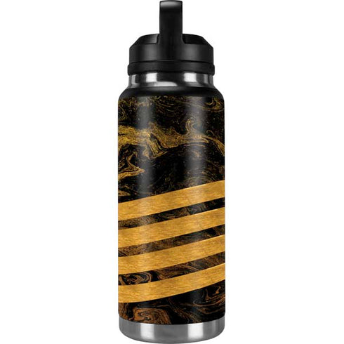 Striped Marble YETI Rambler 36oz Bottle Skin