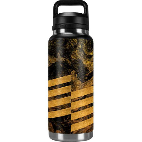 Striped Marble YETI Rambler 36oz Bottle Skin