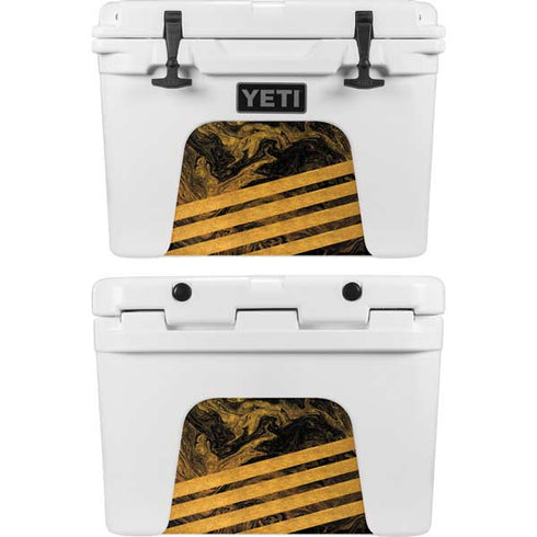 Striped Marble YETI Tundra 35 Hard Cooler Skin