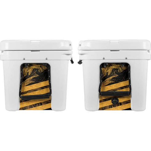 Striped Marble YETI Tundra 35 Hard Cooler Skin
