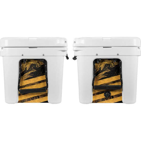 Striped Marble YETI Tundra 45 Hard Cooler Skin