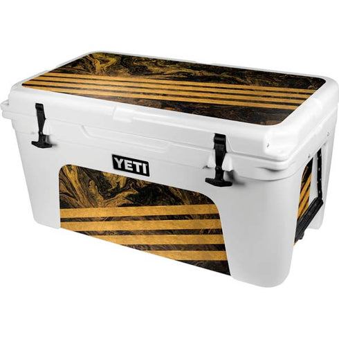 Striped Marble YETI Tundra 65 Hard Cooler Skin
