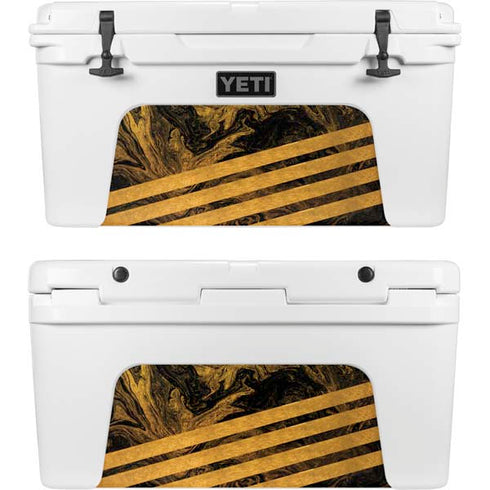 Striped Marble YETI Tundra 75 Hard Cooler Skin