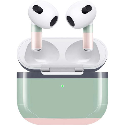 Striped Spring Colors Apple AirPods (3rd Gen 2021) Skin