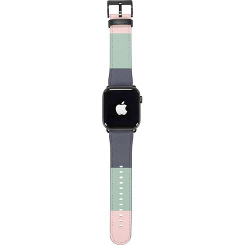 Striped Spring Colors Apple Watch Band 42-44mm