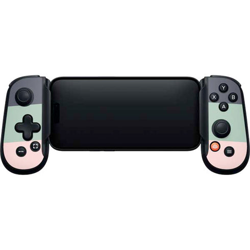 Striped Spring Colors Backbone One for iPhone Game Controller Skin