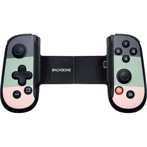 Striped Spring Colors Backbone One for iPhone Game Controller Skin