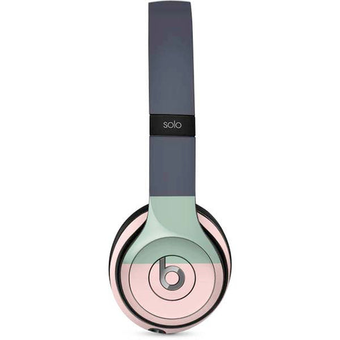 Striped Spring Colors Beats Solo 2 Wired Skin