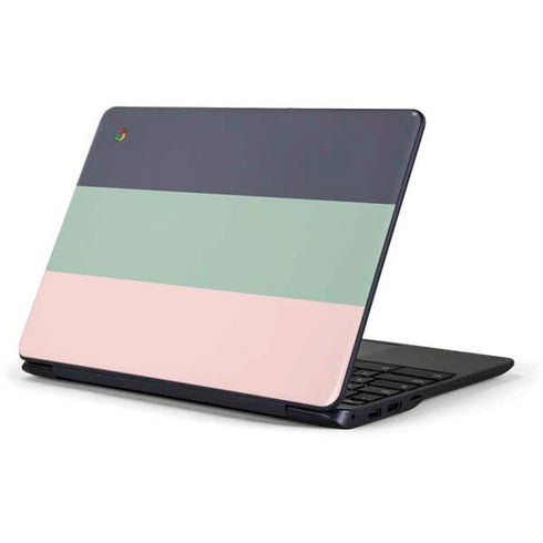Striped Spring Colors Samsung Chromebook Skin