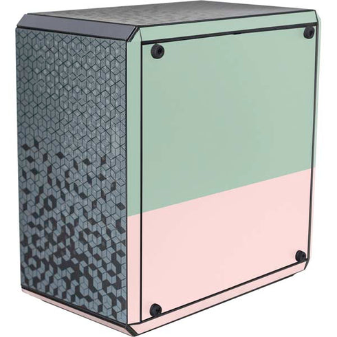 Striped Spring Colors Cooler Master MasterBox Q300L Mini Tower Skin