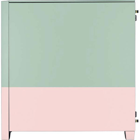 Striped Spring Colors Corsair 4000D Tempered Glass Mid-Tower ATX Case Skin