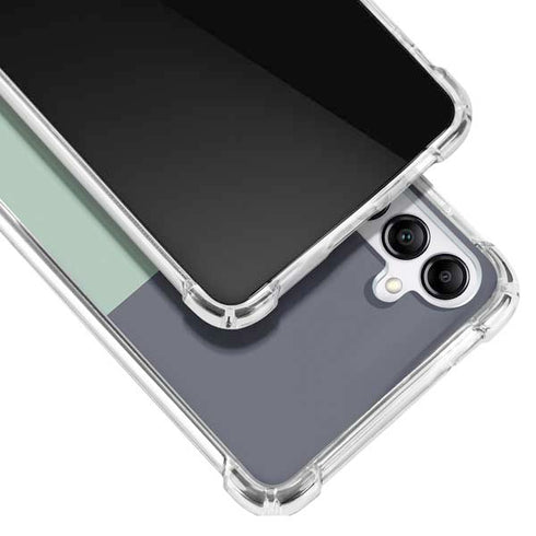 Striped Spring Colors Galaxy A14 5G Clear Case