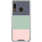 Striped Spring Colors Galaxy A30 Clear Case
