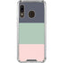 Striped Spring Colors Galaxy A30 Clear Case